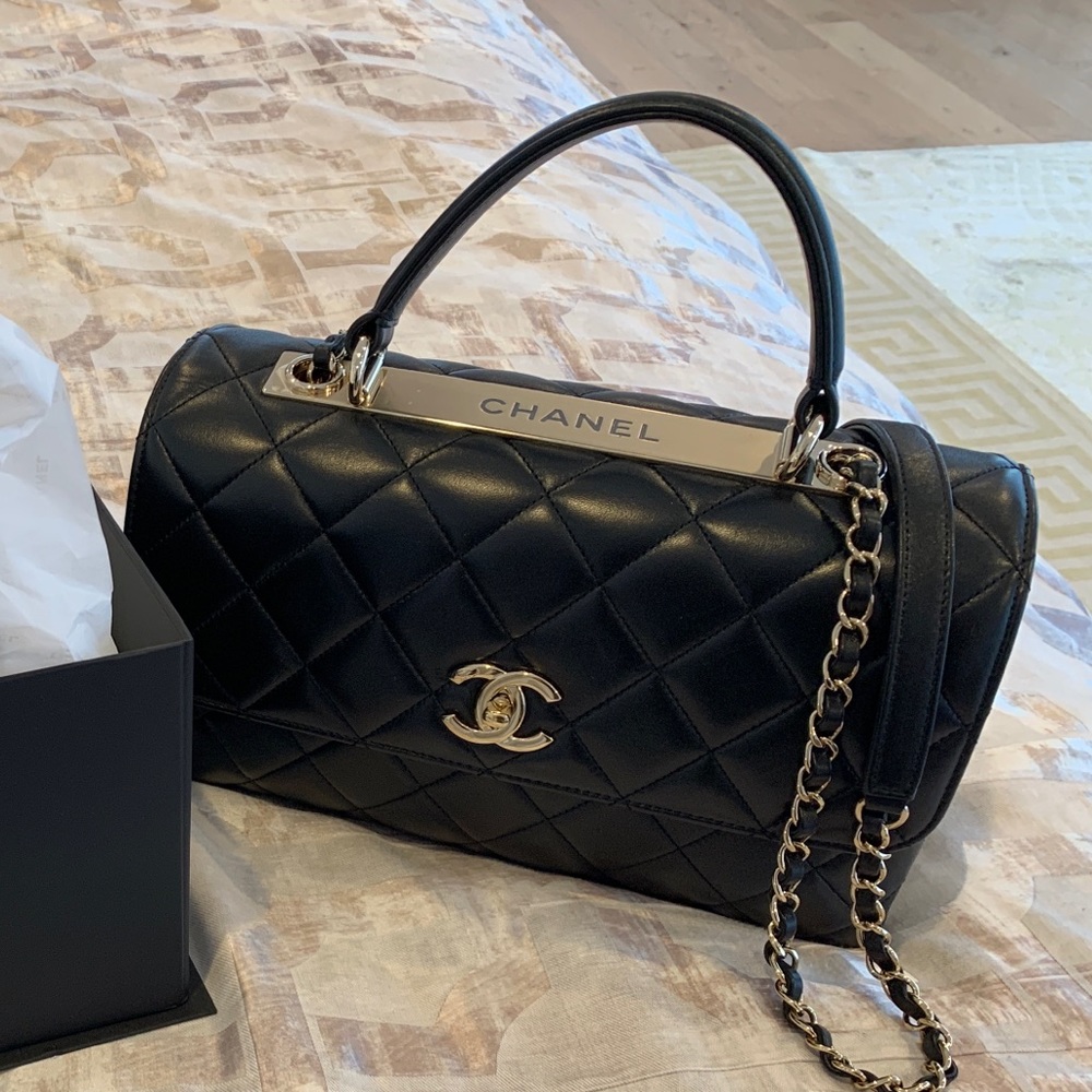 Chanel bag tag picture included